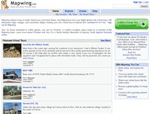 Tablet Screenshot of mapwing.com